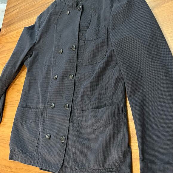 AllSaints Spitalfields Exert Jacket Size 42 Unisex Gray Houndstooth Shacket - Picture 6 of 12